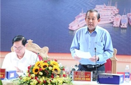 Phó Thủ tướng Thường trực Trương Hòa Bình làm việc tại tỉnh Quảng Ninh